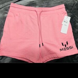 Messi Women's Athletic Pink Shorts